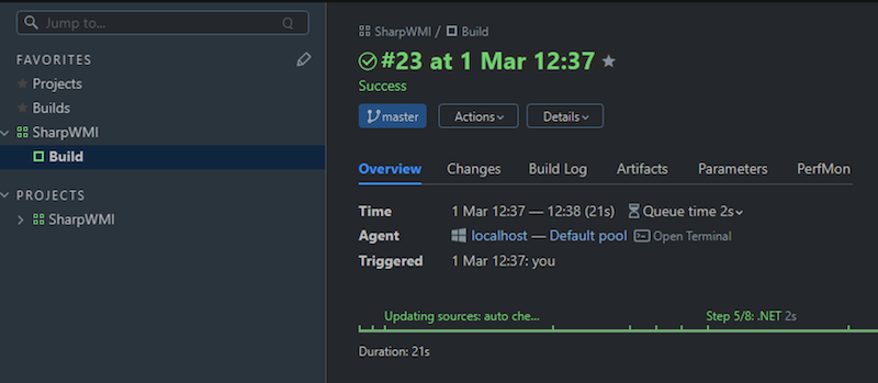 Build success