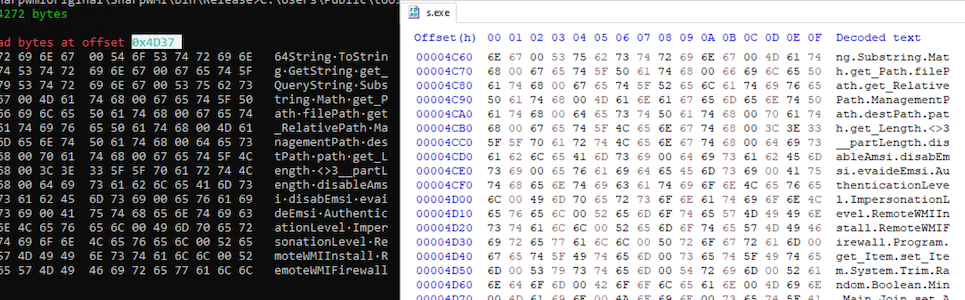 ThreatCheck detect at different offset